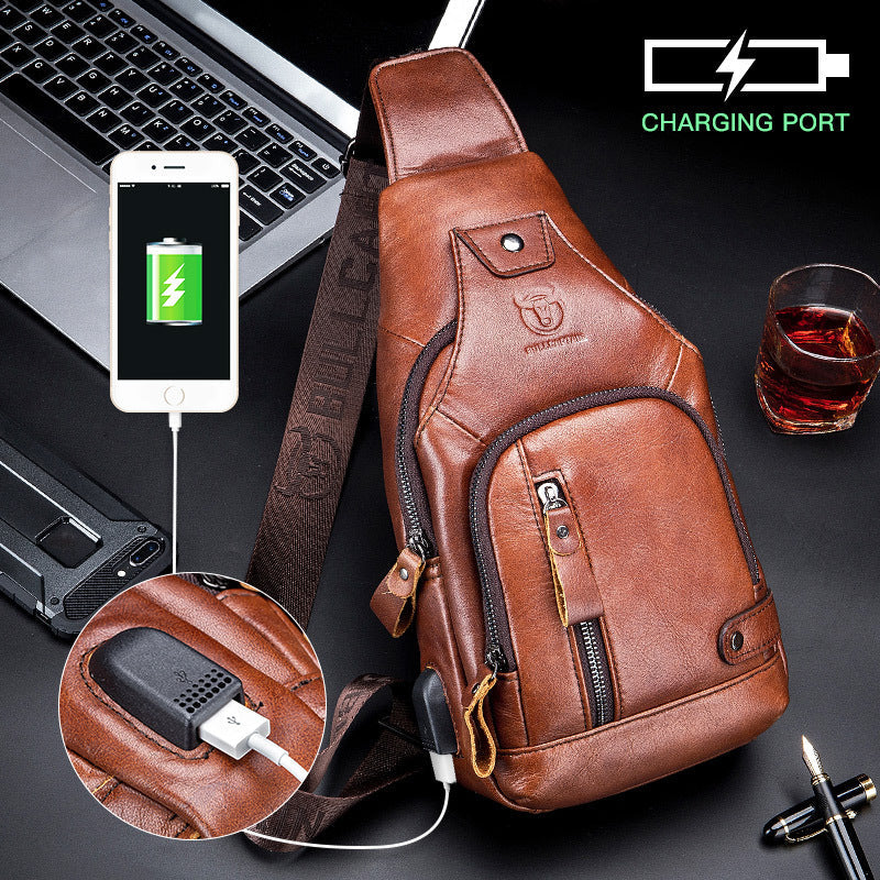 Genuine Leather Men’s Bag