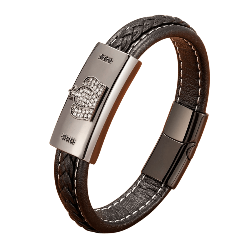 King Leather Herrenarmband