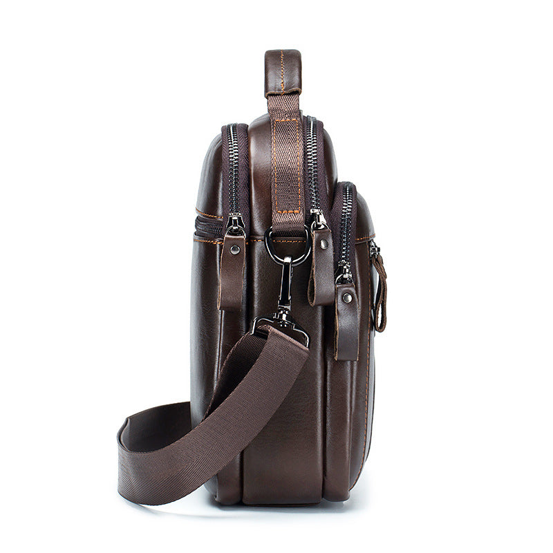 Maximus Leather Messenger