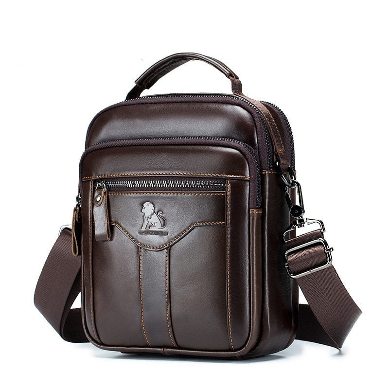 Maximus Leather Messenger