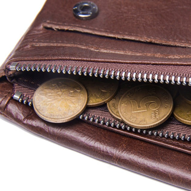 Genuine Leather Men’s Wallet