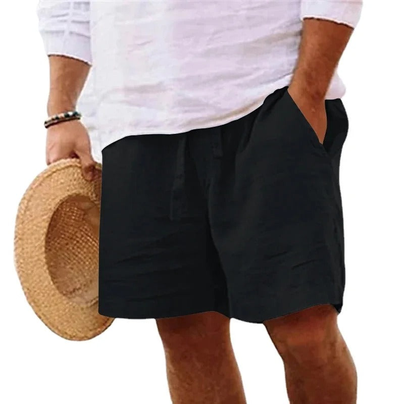 AeroLite Cotton-Linen Shorts