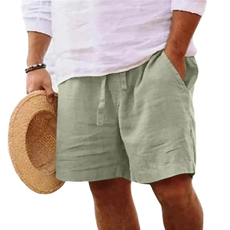 AeroLite Cotton-Linen Shorts