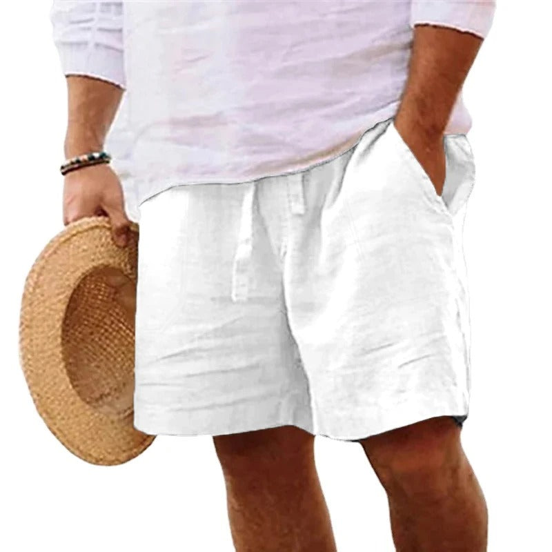AeroLite Cotton-Linen Shorts