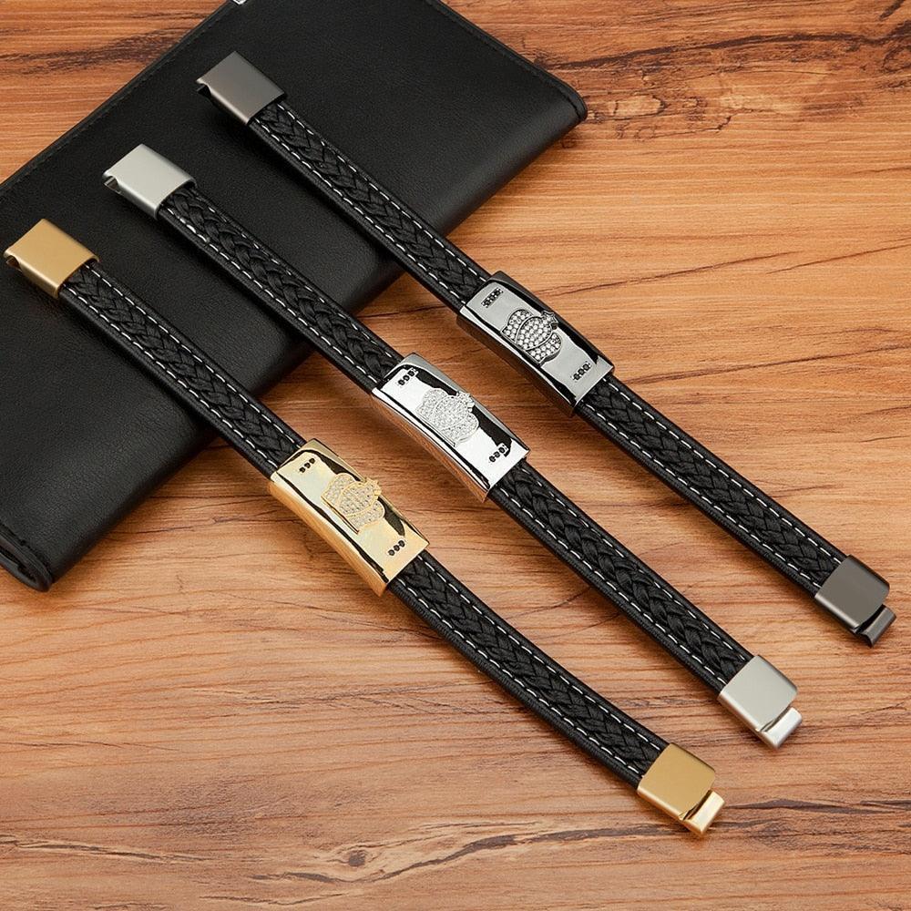 King Leather Herrenarmband