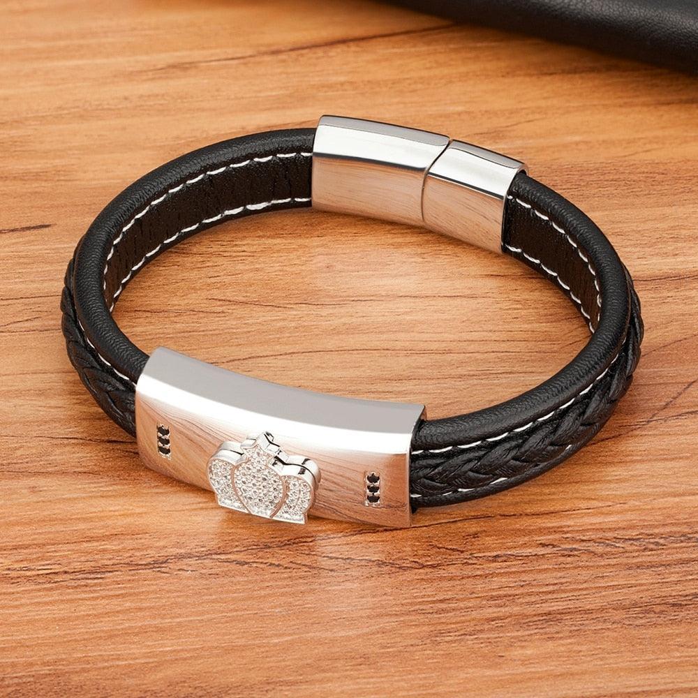 King Leather Herrenarmband