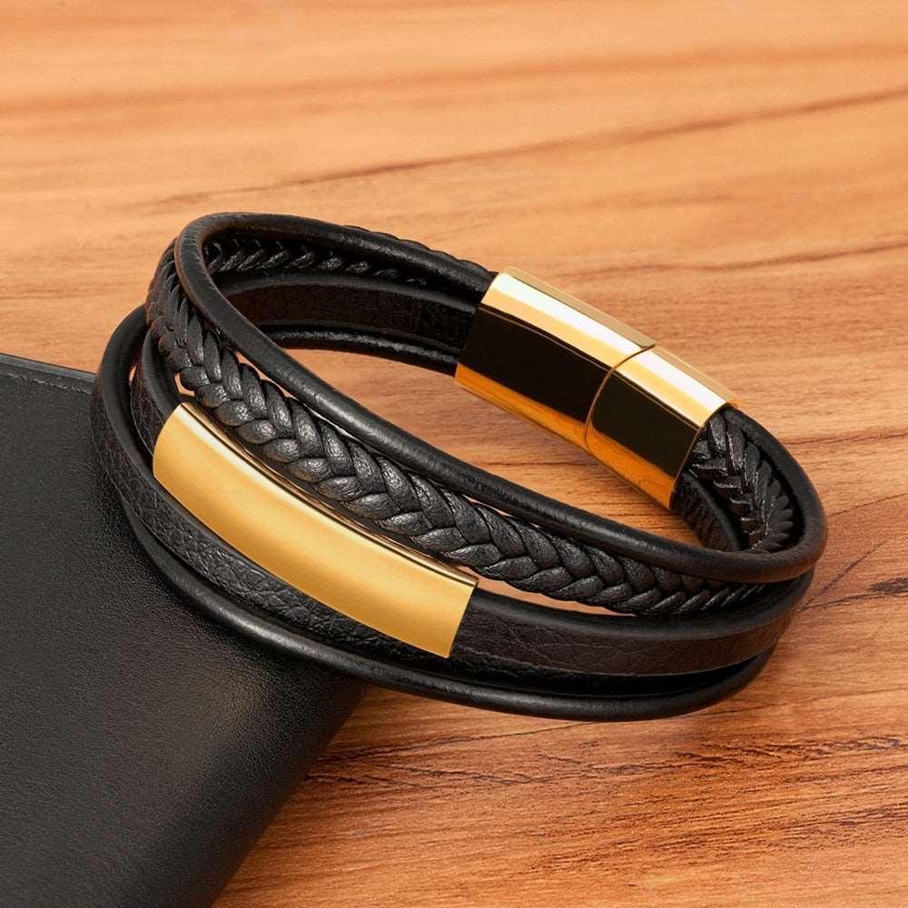 Leather Classic Men’s Bracelet