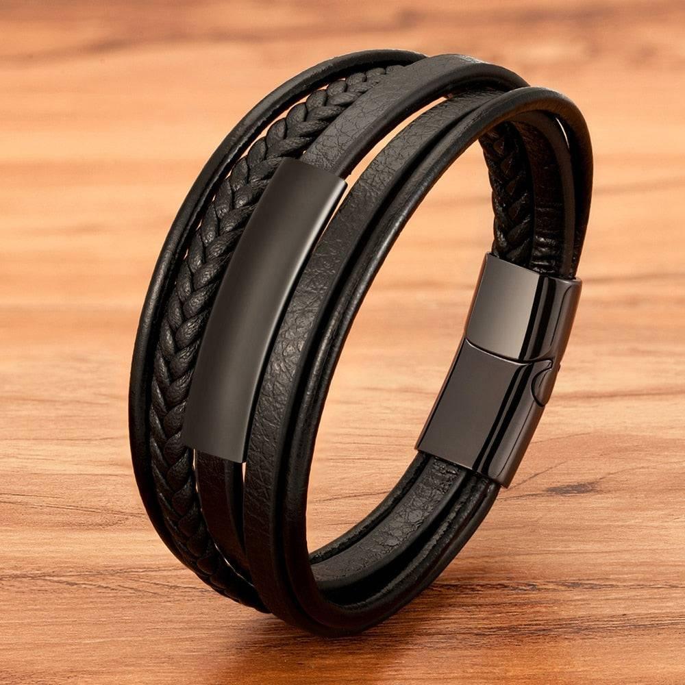 Leather Classic Men’s Bracelet