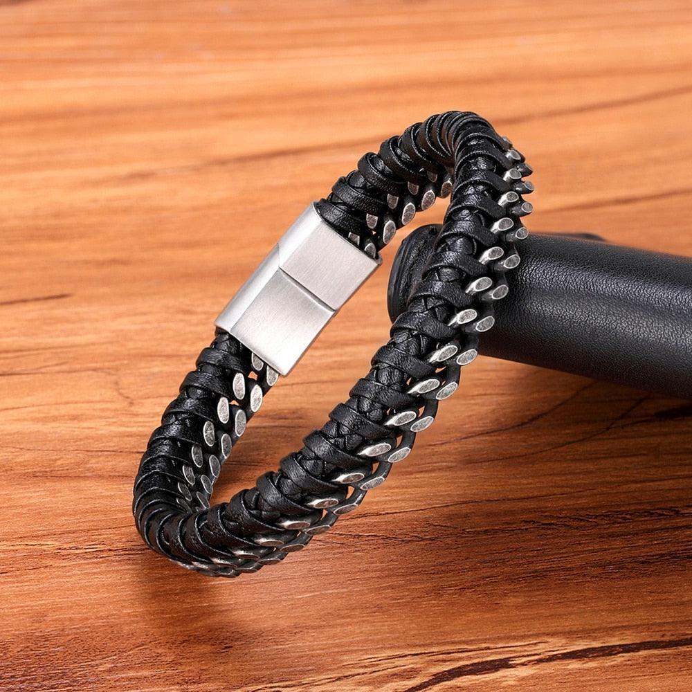 Union Leather Men’s Bracelet