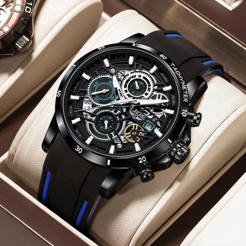 Black Blue Men’s Watch