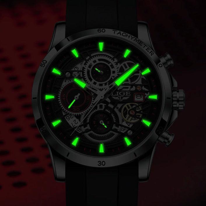 Black Blue Men’s Watch