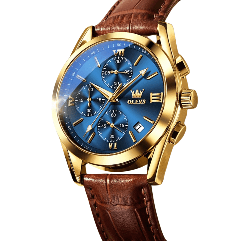 Pulse Cour Leather Men’s Watch