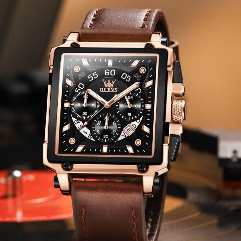 Modern Styles Leather Men’s Watch
