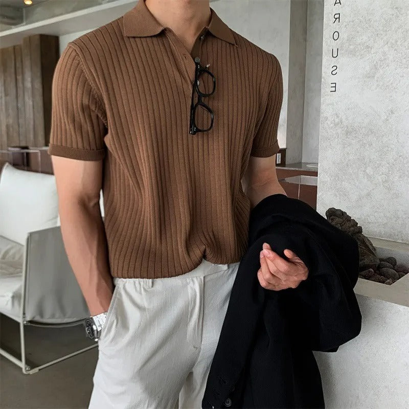 SeoulLuxe Slim Polo