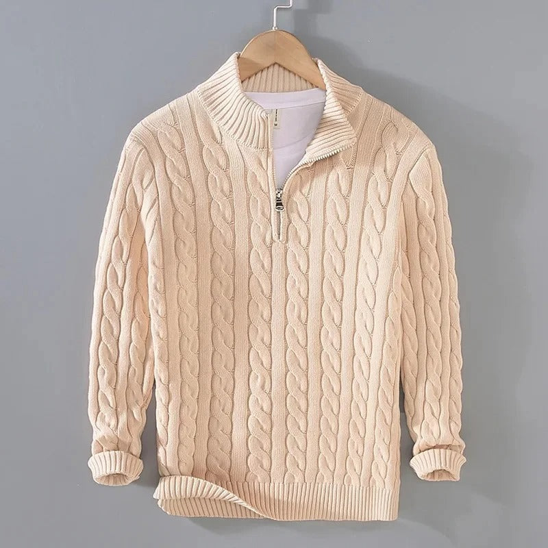 The Whitmore Half-Zip Cashmere