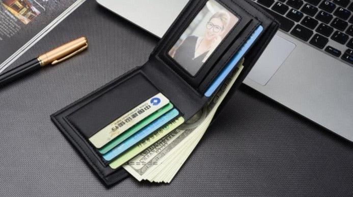 Slim Leather Men’s Wallet