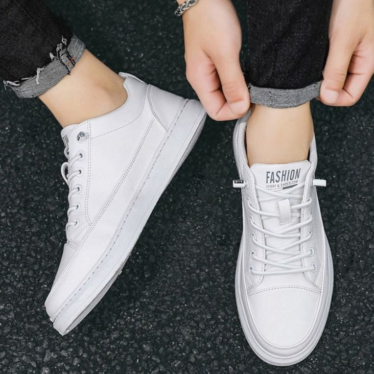 Apex Fashion Leather Sneakers