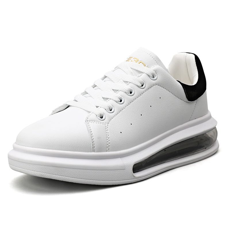 White Prime Leather Sneakers