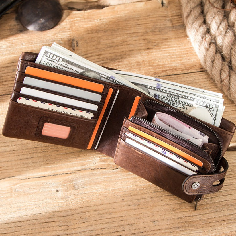 Authentic Leather Men’s Wallet