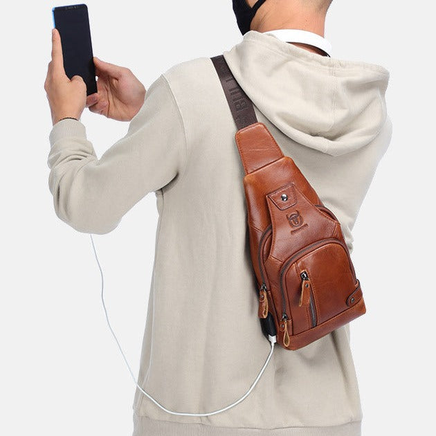 Genuine Leather Men’s Bag