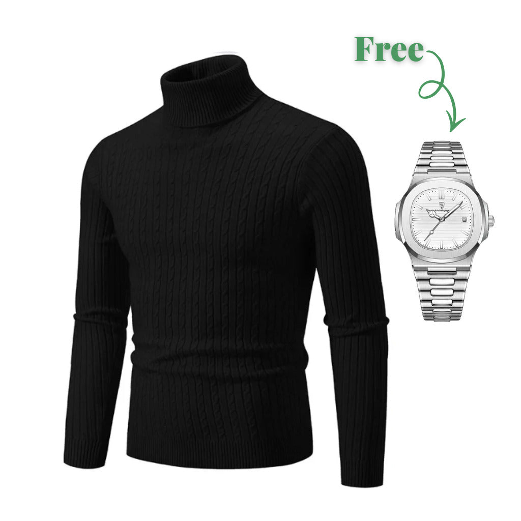 The Harrington Turtleneck + Free Watch