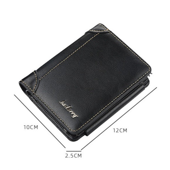 Vintage Classic Leather Men’s Wallet