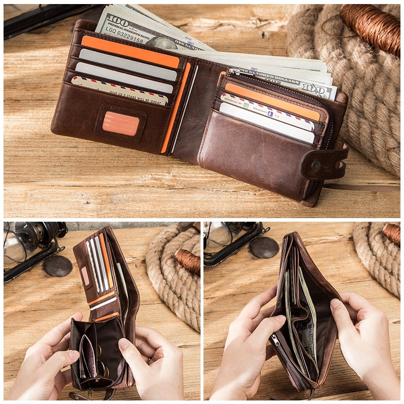 Authentic Leather Men’s Wallet