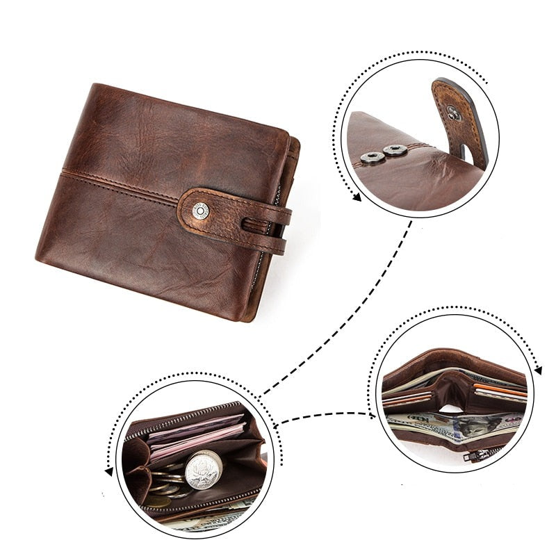 Authentic Leather Men’s Wallet