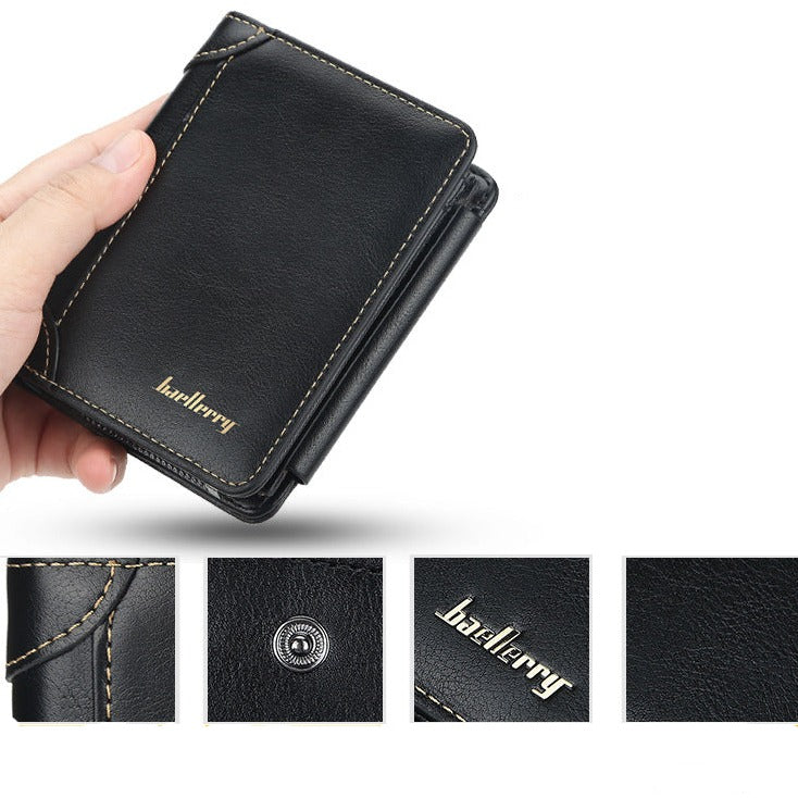Vintage Classic Leather Men’s Wallet