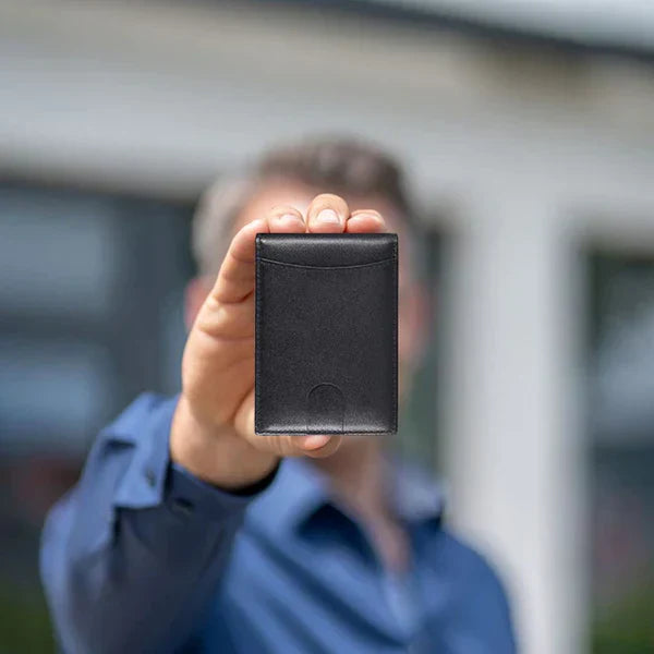 Anti-Theft RFID Leather Wallet