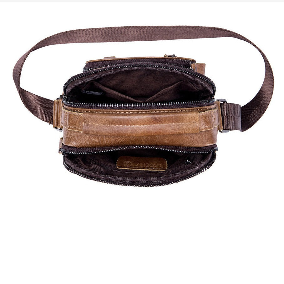Small Genuine Leather Men’s Bag