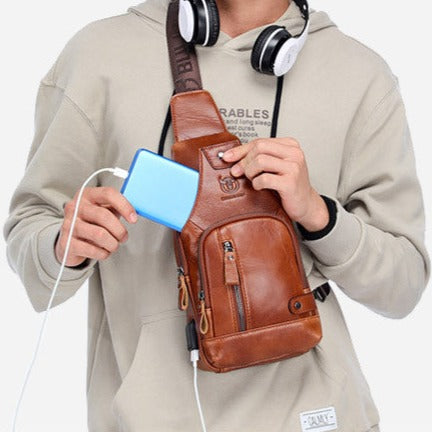 Genuine Leather Men’s Bag