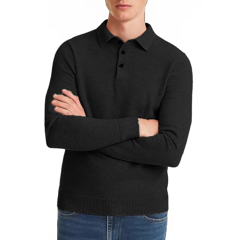 AutumnEase Polo Pullover
