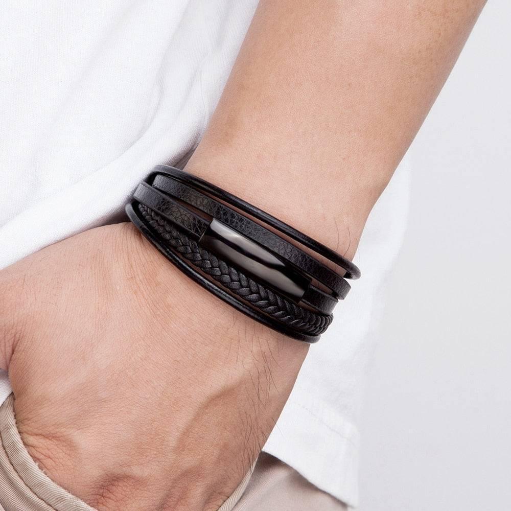 Leather Classic Men’s Bracelet