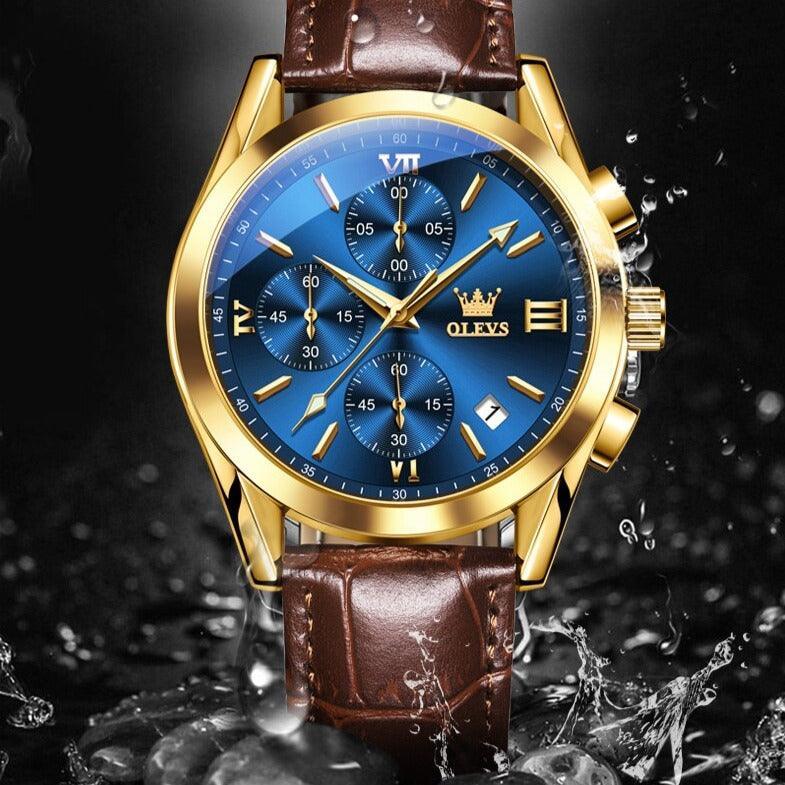 Pulse Cour Leather Men’s Watch