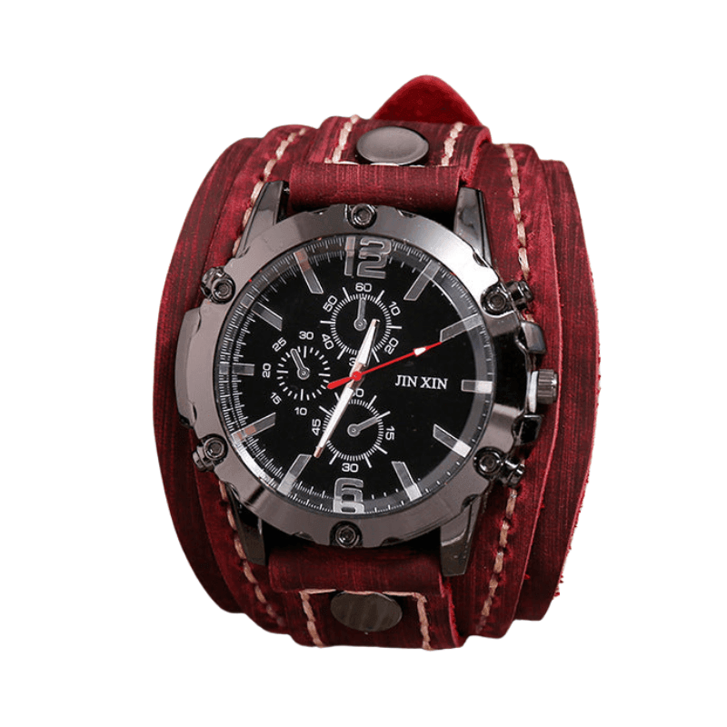 Ultra Pulse Leather Men’s Watch