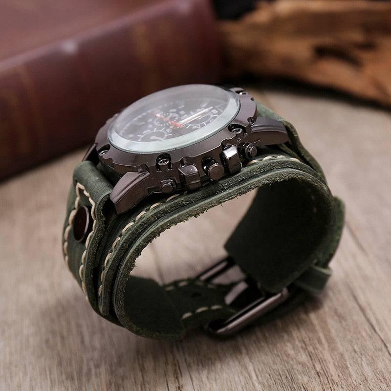 Ultra Pulse Leather Men’s Watch